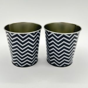 Set of Metal Storage Cups